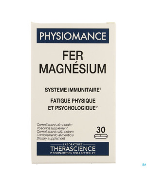 Fer magnesium    comp 30 physiomance phy273