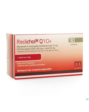 Redichol q10+    blister tabl 90 nf