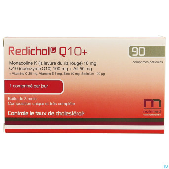 Redichol q10+    blister tabl 90 nf