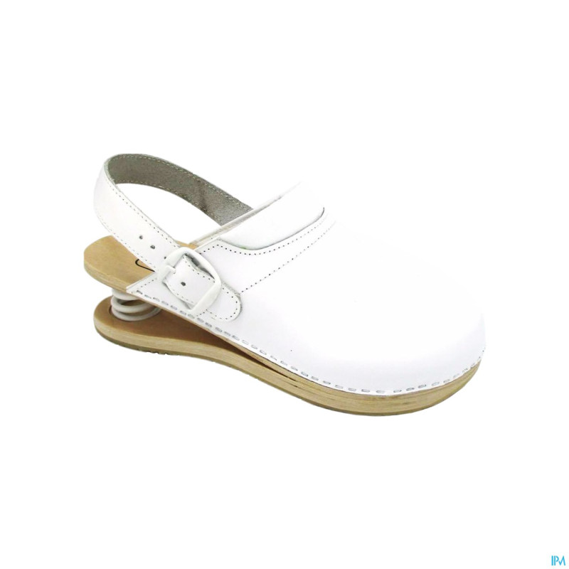 Brigitte ravel spring mule ferme pony white    40