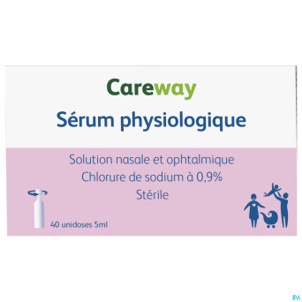 Careway nasal serum physio unidoses 40x5ml