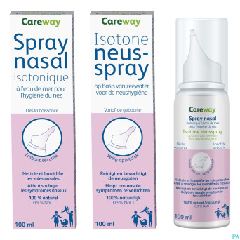 Careway nasal isoton. baby spray 100ml