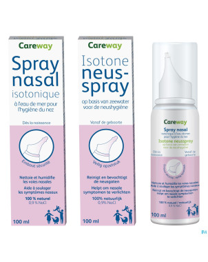 Careway nasal isoton. baby spray 100ml