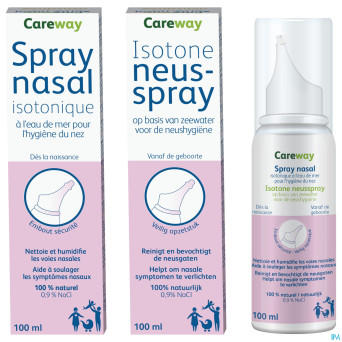 Careway nasal isoton. baby spray 100ml
