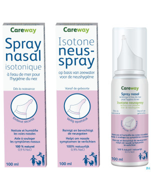 Careway nasal isoton. baby spray 100ml