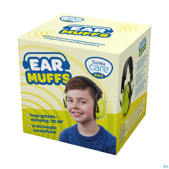 Eureka care casque protection auditive  3-12a fluo