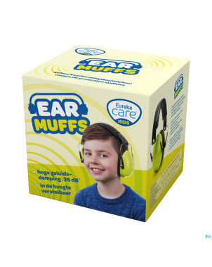Eureka care casque protection auditive  3-12a fluo