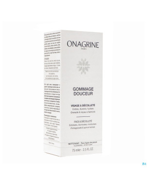 Onagrine gommage douceur visage decollete 75ml