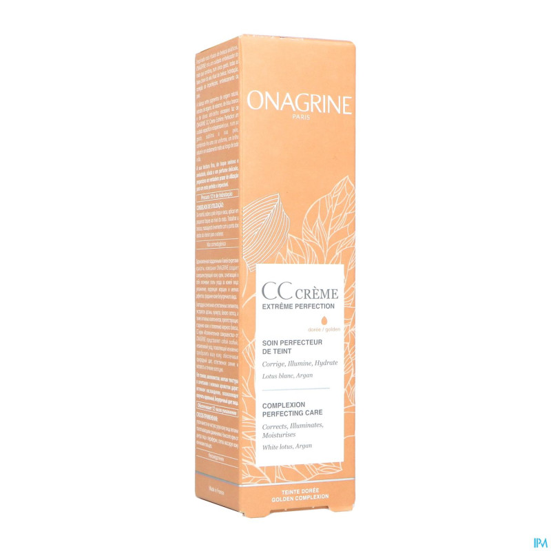Onagrine cc creme teinte doree tube 40ml
