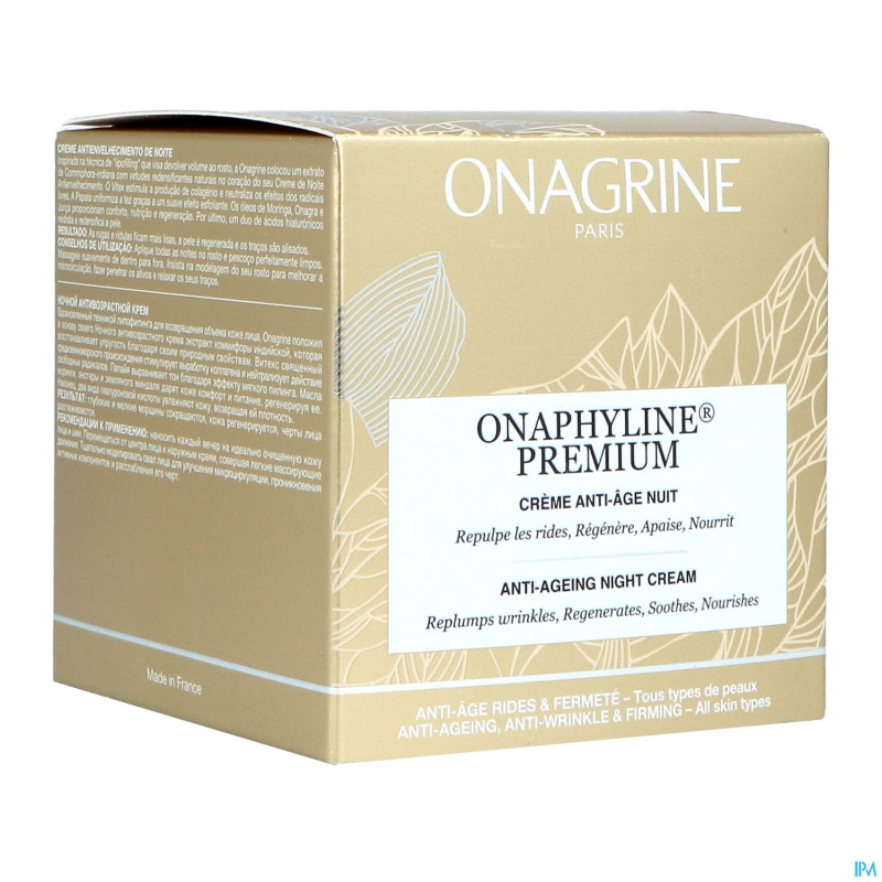 Onagrine onaphyline creme a/age nuit pot 50ml