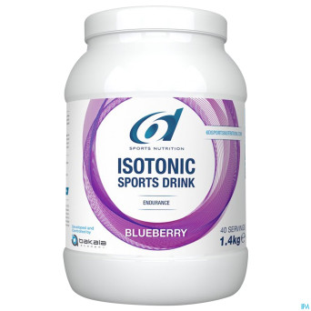 6d sixd isotonic sports drink blueberry 1,4kg