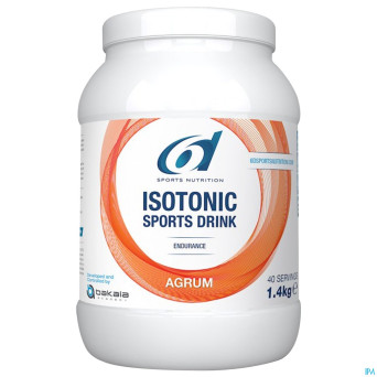 6d sixd isotonic sports drink agrum 1,4kg
