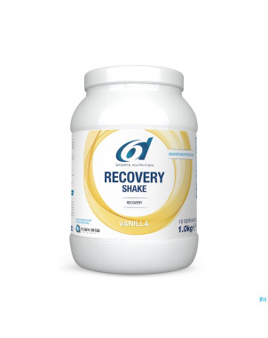 6d sixd recovery shake vanilla 1kg