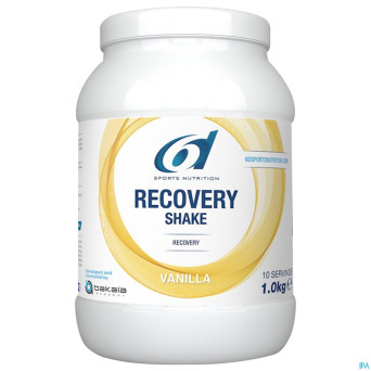 6d sixd recovery shake vanilla 1kg