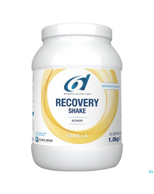6d sixd recovery shake vanilla 1kg