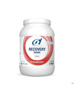 6d sixd recovery shake strawberry 1kg