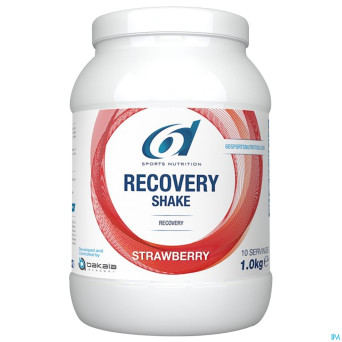 6d sixd recovery shake strawberry 1kg