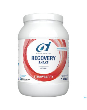 6d sixd recovery shake strawberry 1kg