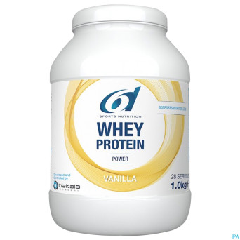 6d sixd whey protein vanilla 1kg