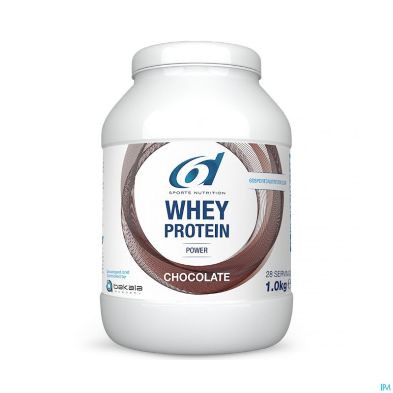 6d sixd whey protein chocolate 1kg