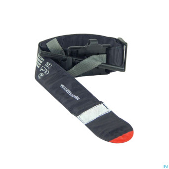 Emergency tourniquet tie black