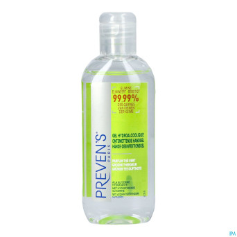 Preven's gel mains hydroalcoolique the vert  100ml