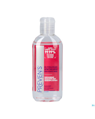 Preven's gel mains hydroalcoolique grenade   100ml