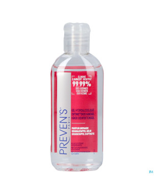 Preven's gel mains hydroalcoolique grenade   100ml