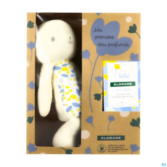 Klorane bb coffret eau bb 50ml + lapin mixte