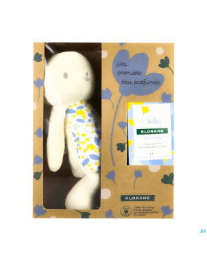Klorane bb coffret eau bb 50ml + lapin mixte