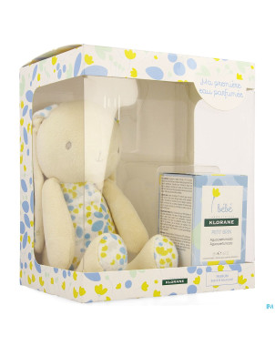Klorane bb coffret eau bb 50ml + lapin mixte