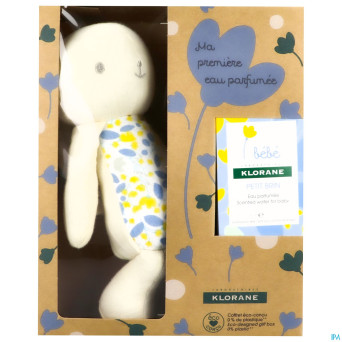 Klorane bb coffret eau bb 50ml + lapin mixte