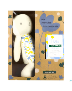 Klorane bb coffret eau bb 50ml + lapin mixte