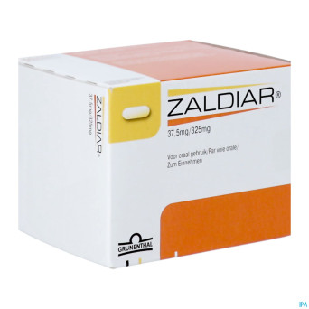 Zaldiar 37,5 mg/325 mg tabl pell 100 blister