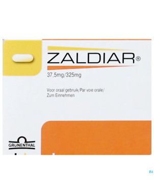 Zaldiar 37,5 mg/325 mg tabl pell 100 blister