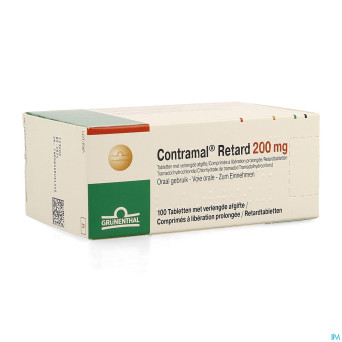 Contramal retard 200mg lib.prolongee comp 100