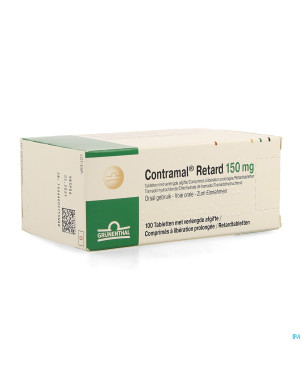 Contramal retard 150mg lib.prolongee comp 100