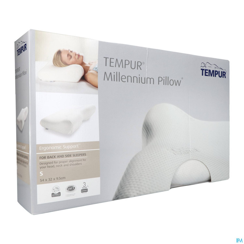 Tempur millennium oreiller s    54x32x9,5/5cm