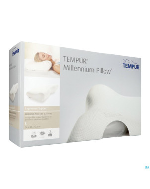Tempur millennium oreiller l    54x32x12,5/7cm