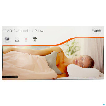 Tempur millennium oreiller queen xl   64x32x14/8cm