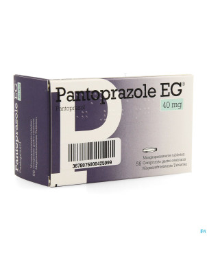 Pantoprazole eg pi pharma 40mg comp gast 56 pip