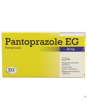 Pantoprazole eg pi pharma 40mg comp gast 56 pip