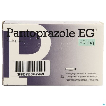 Pantoprazole eg pi pharma 40mg comp gast 56 pip