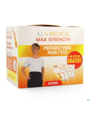Xls med. maximum strength    sticks 60 + sticks 20