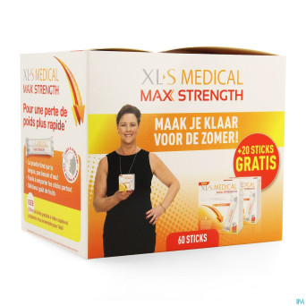 Xls med. maximum strength    sticks 60 + sticks 20