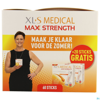 Xls med. maximum strength    sticks 60 + sticks 20