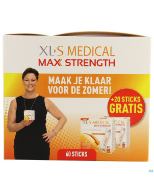 Xls med. maximum strength    sticks 60 + sticks 20