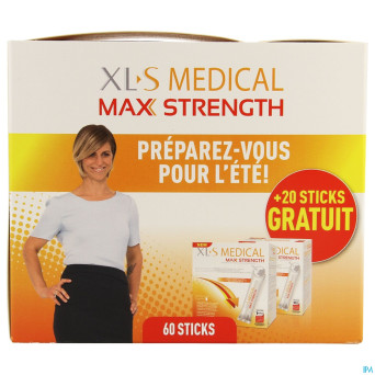 Xls med. maximum strength    sticks 60 + sticks 20