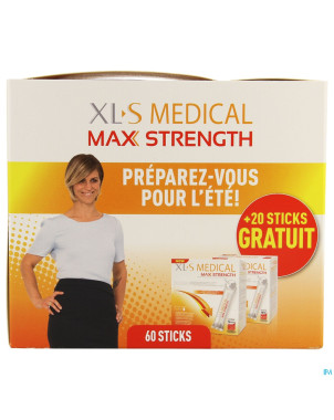 Xls med. maximum strength    sticks 60 + sticks 20