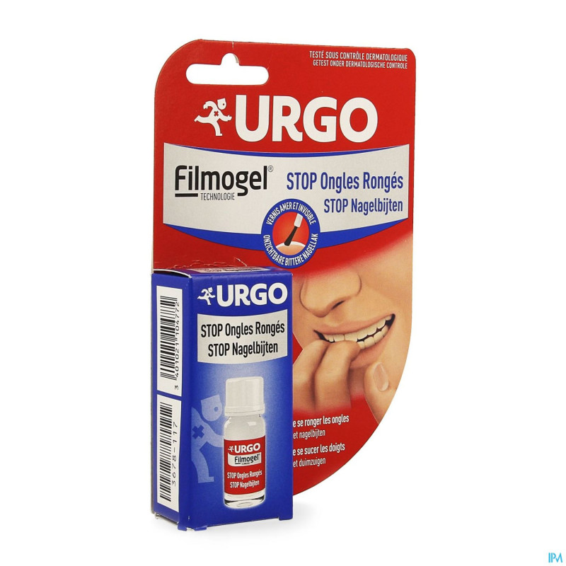 Urgo stop ongles ronges vernis filmogel    fl 9ml